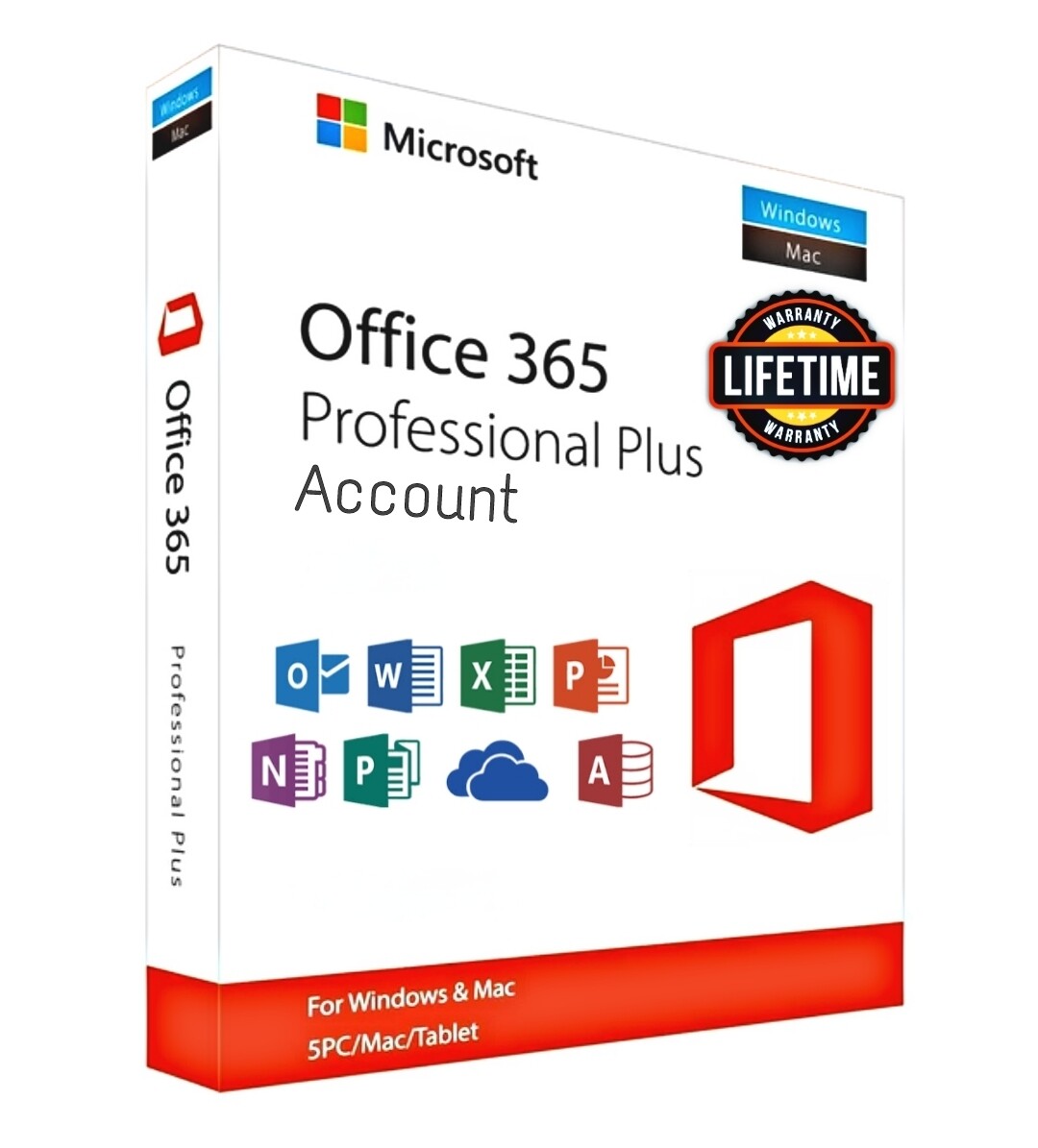 office 365 professional license 5 pc