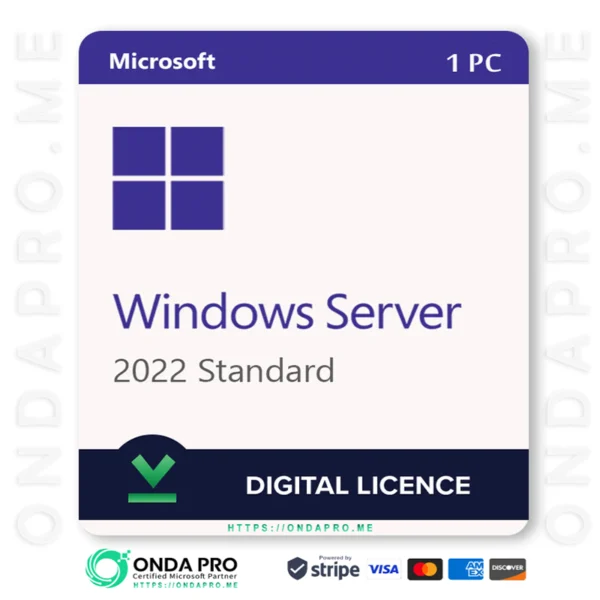 ‎Windows Server 2022 Standard